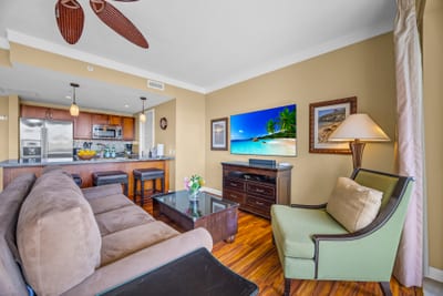 Another inviting living space made for gathering together