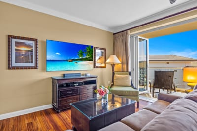 Bright living space designed for comfort and connection