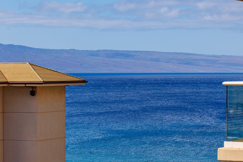 Enjoy open ocean views just beyond your private retreat