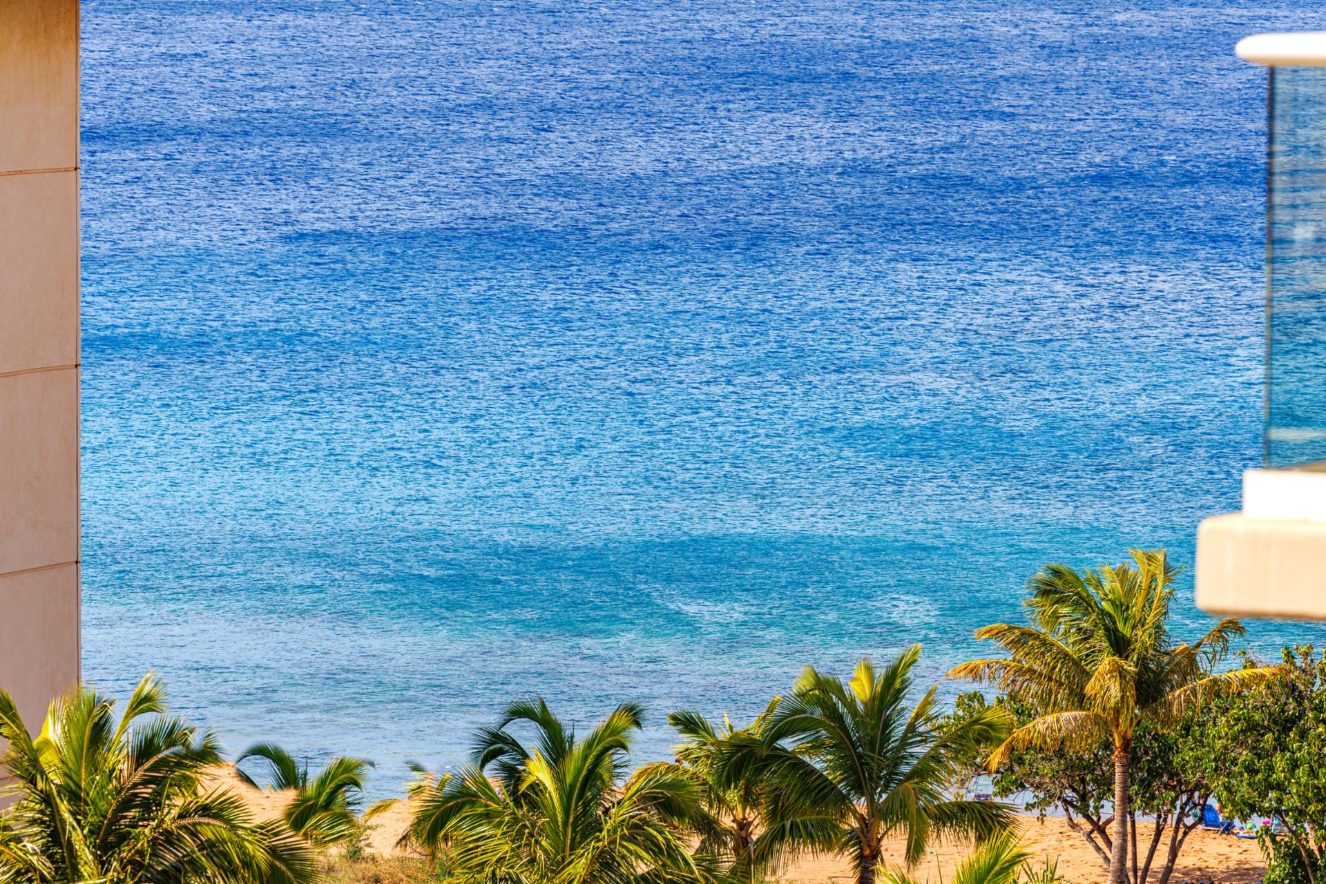 Gaze out at endless blue water and let the island calm sink in