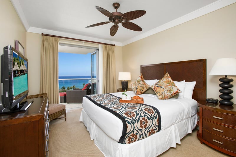 Master bedroom designed for restful nights and refreshing mornings