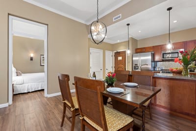 Warm island tones welcome you to dine, relax, and unwind.