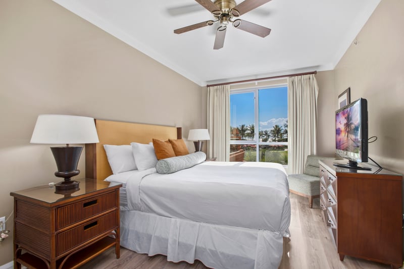 Oceanview Bedroom with Modern Touches and Relaxing Ambience