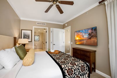 A bedroom designed for sweet island dreams