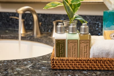 Pampering begins the moment you arrive