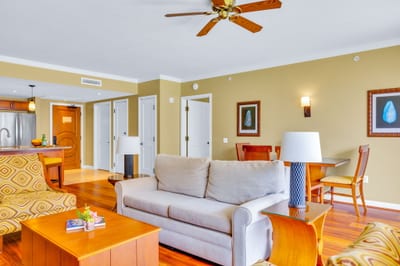 Relax in the spacious living room made for movie nights and laughter