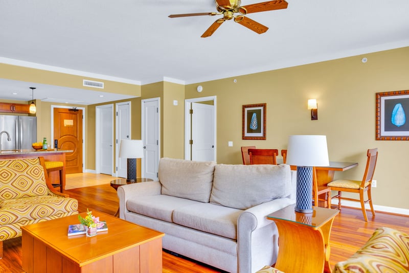 Relax in the spacious living room made for movie nights and laughter