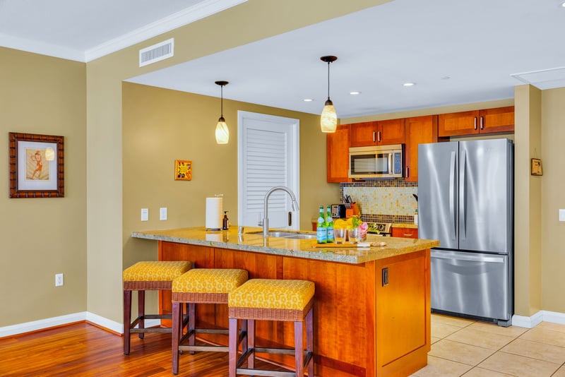 Plenty of counter space to prep your favorite dishes