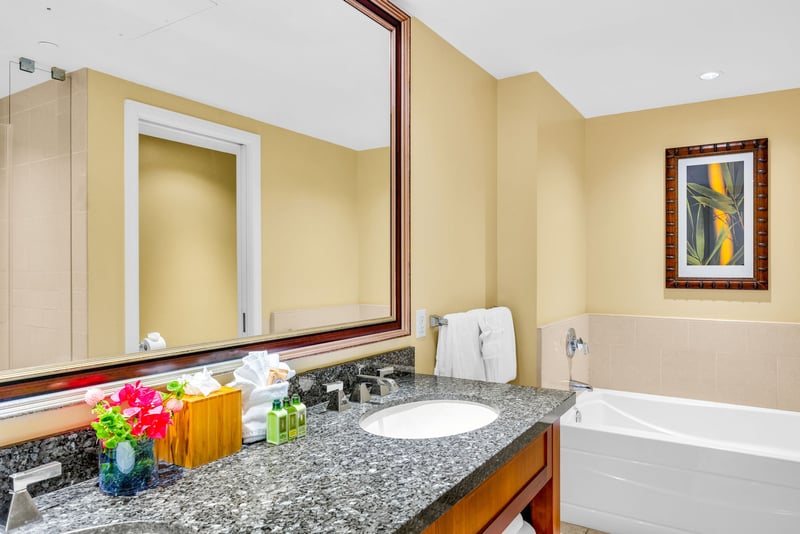 Master bath with everything you need to pamper yourself