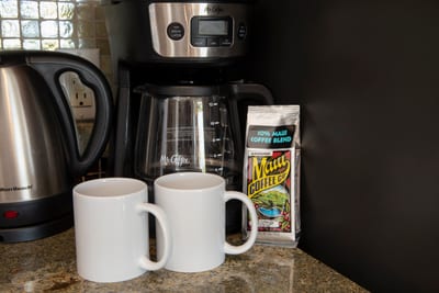 Start your morning with Maui coffee and cozy island vibes