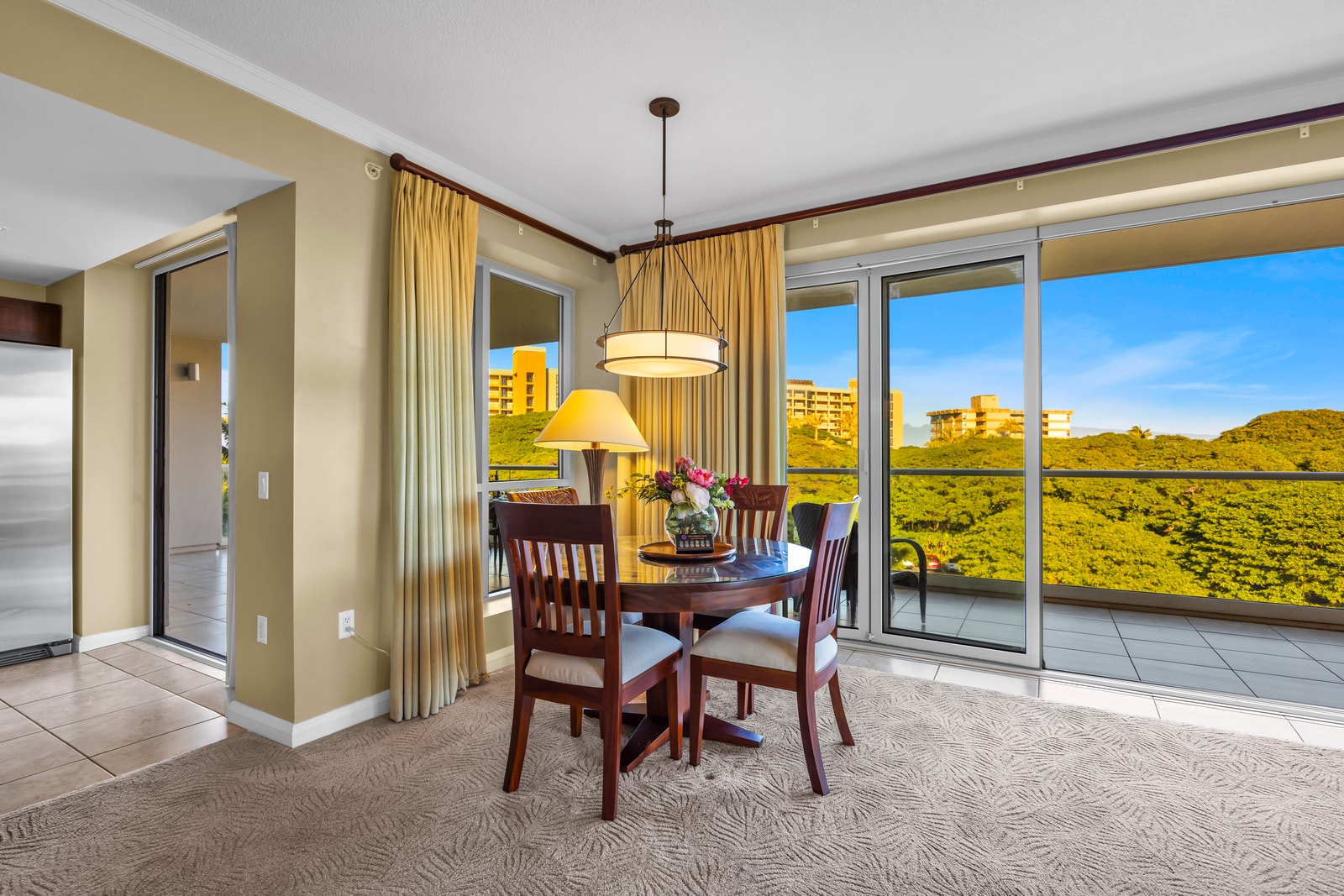 Share meals in a cozy dining space filled with light HKK-434