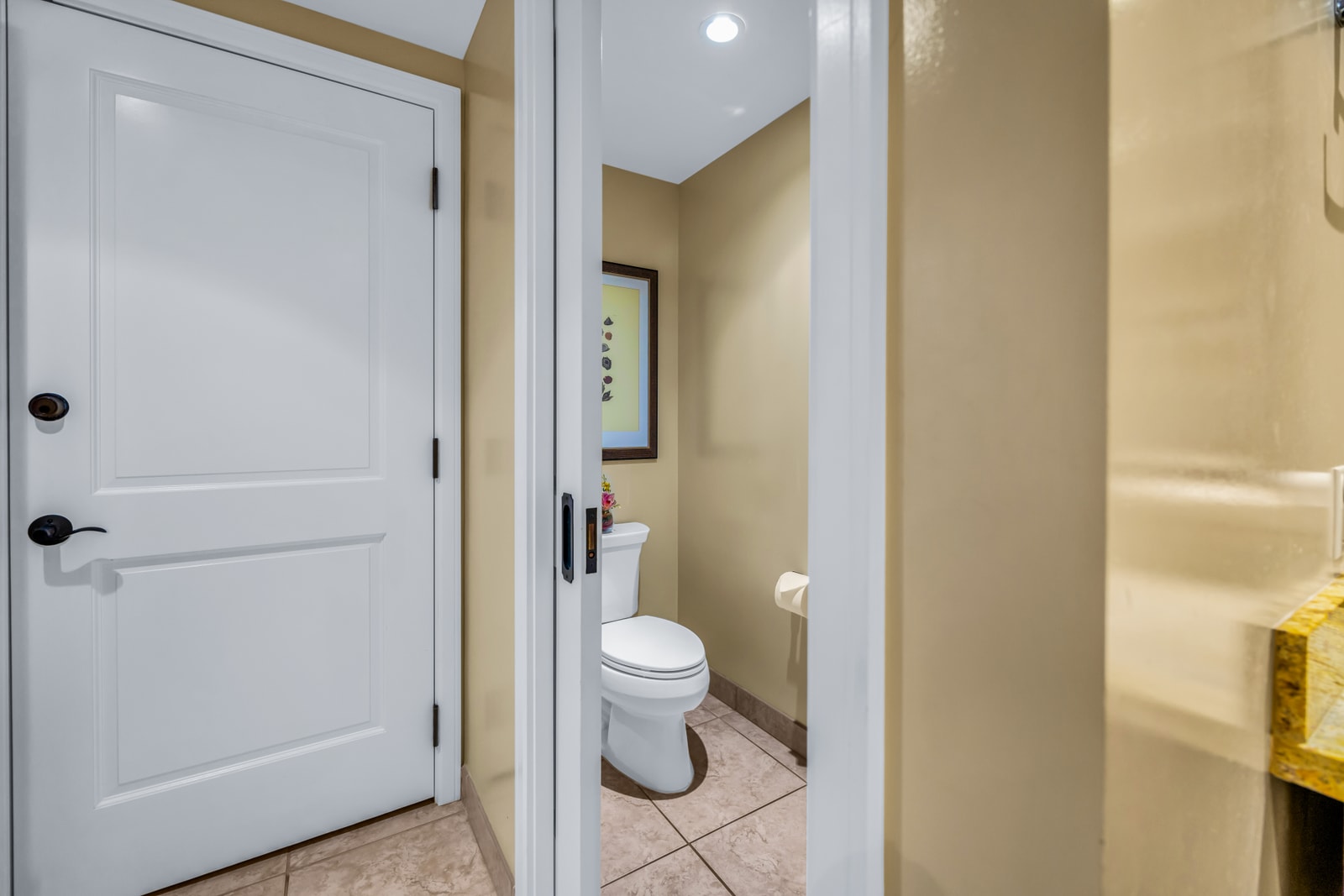 Private and spacious, your primary bathroom includes direct access from the bedroom. HKK-439
