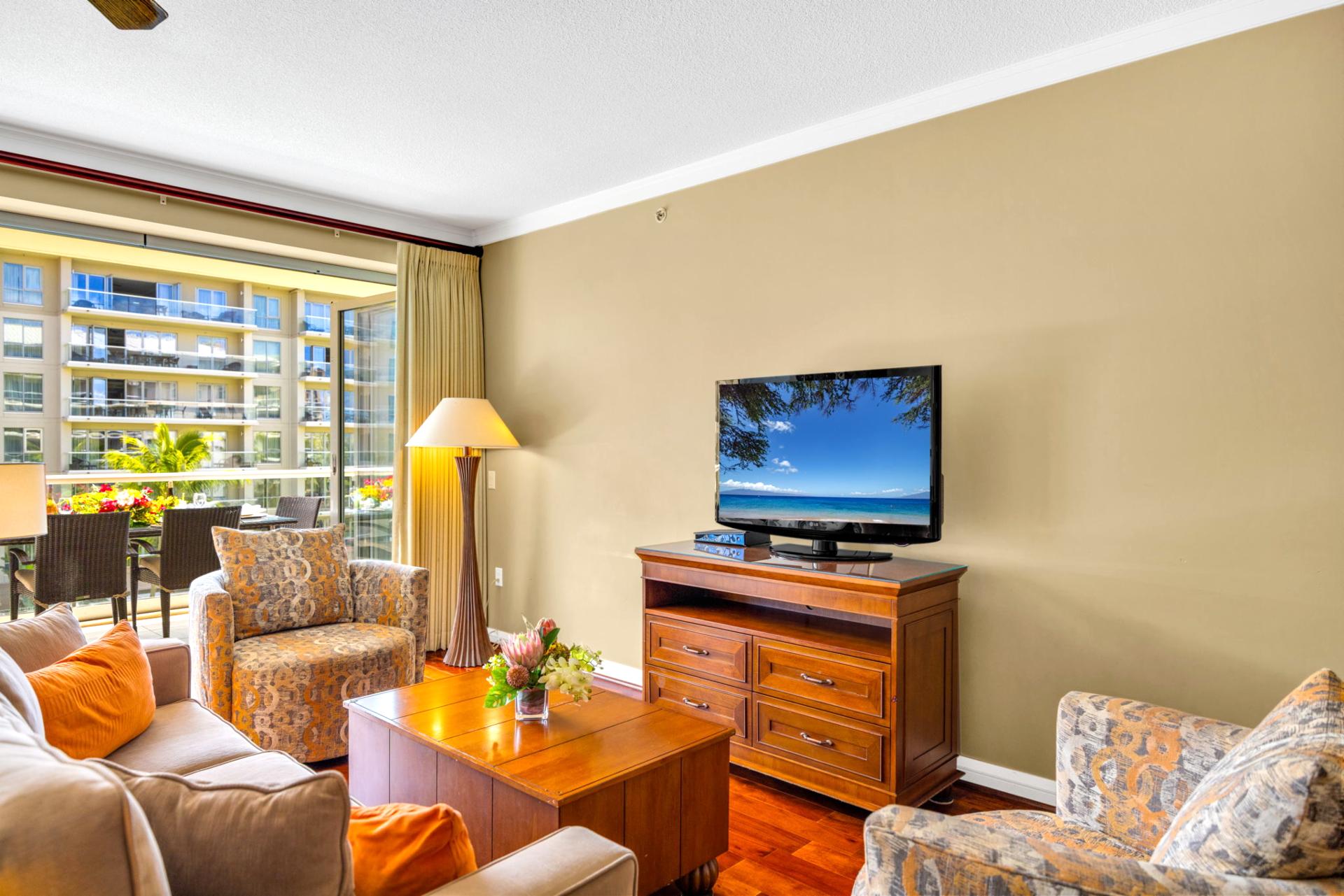 Comfortable living room where everyone can gather together