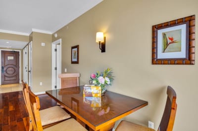 Dining nook perfect for sharing meals and stories