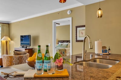 Fully stocked kitchen with everything you need to feel at home