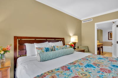 Master bedroom ready for your most restful nights after island adventures