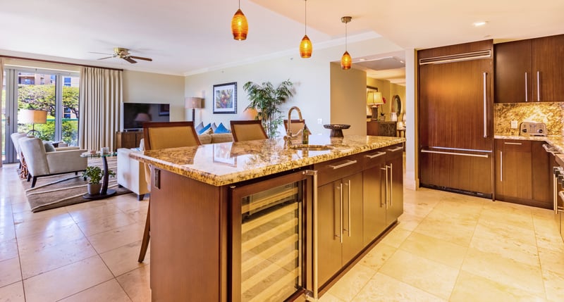 Easy to navigate and a joy to use, this kitchen blends style with practicality