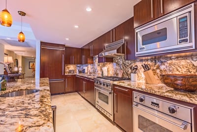 A beautifully equipped kitchen where cooking feels like part of the vacation