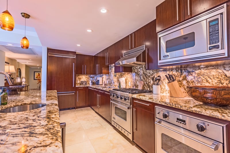 A beautifully equipped kitchen where cooking feels like part of the vacation