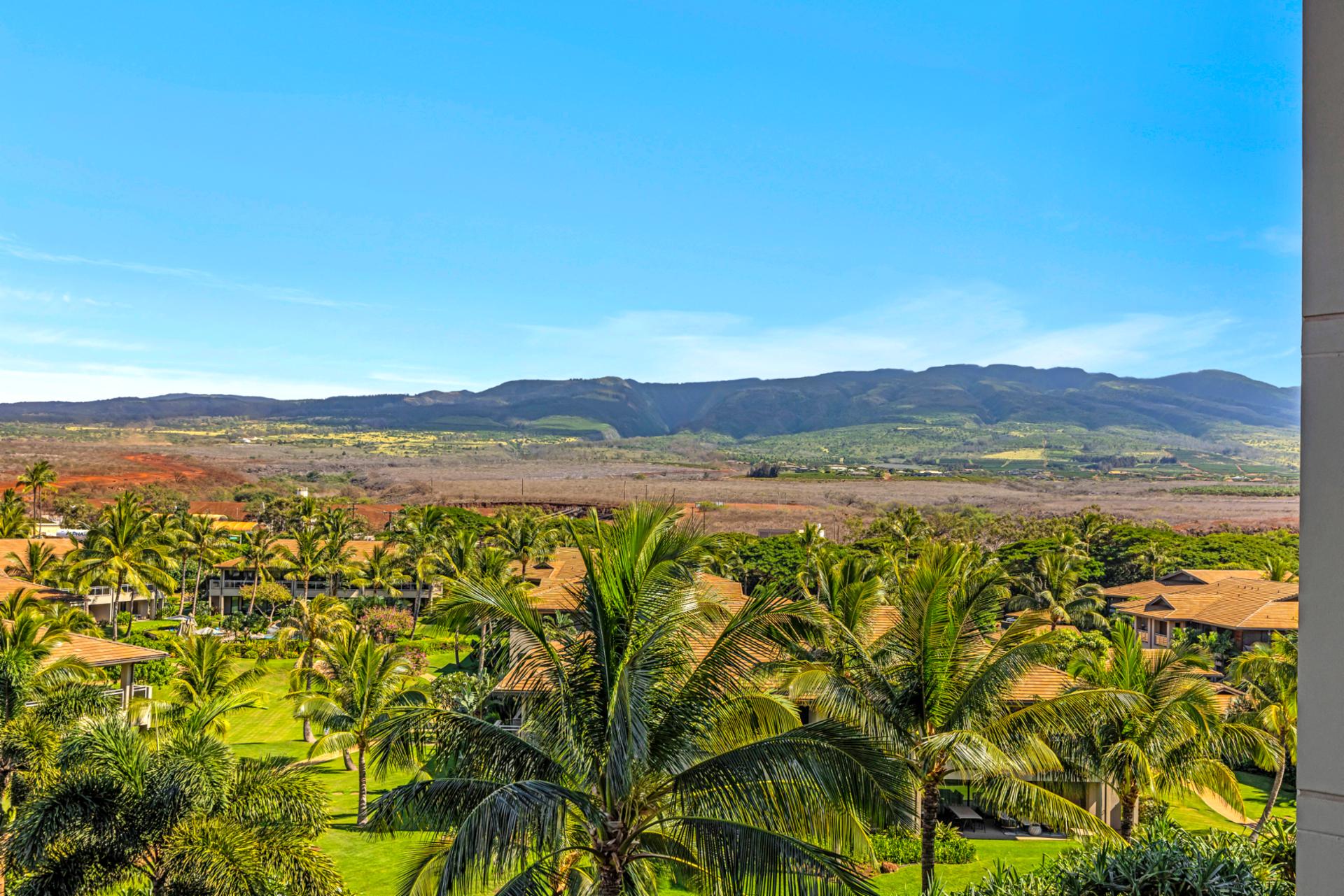 Take in panoramic valley views stretching to the horizon
