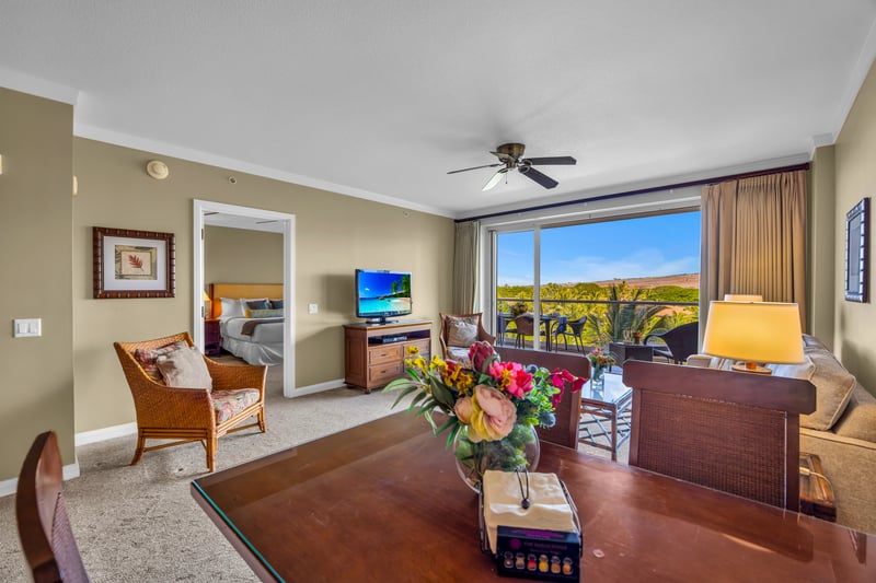 Gather for meals in a welcoming dining area filled with light
