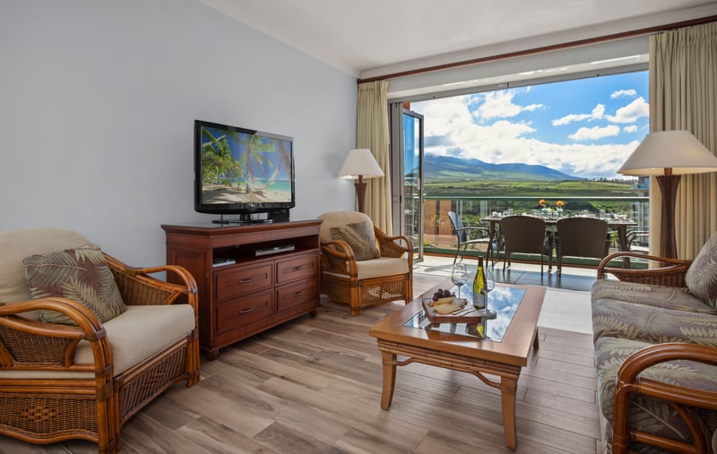 Sip, relax, and enjoy mountain views from your private suite.