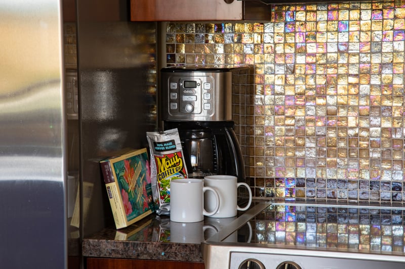 From espresso to entertaining, this kitchen has it all
