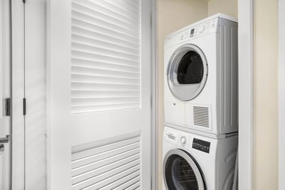 Convenient in-unit washer and dryer—perfect for extended stays or beach days!