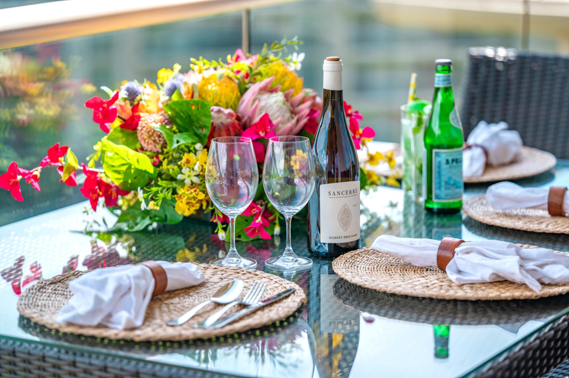 Ready for your dinner masterpiece, al-fresco style