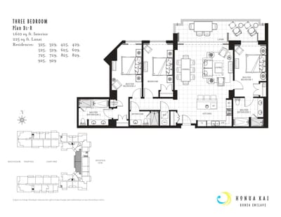 Floor plan helps you visualize layout and sleeping arrangements before arrival. HKK-825