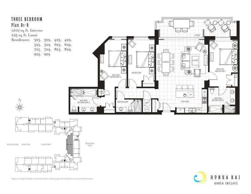 Floor plan helps you visualize layout and sleeping arrangements before arrival.