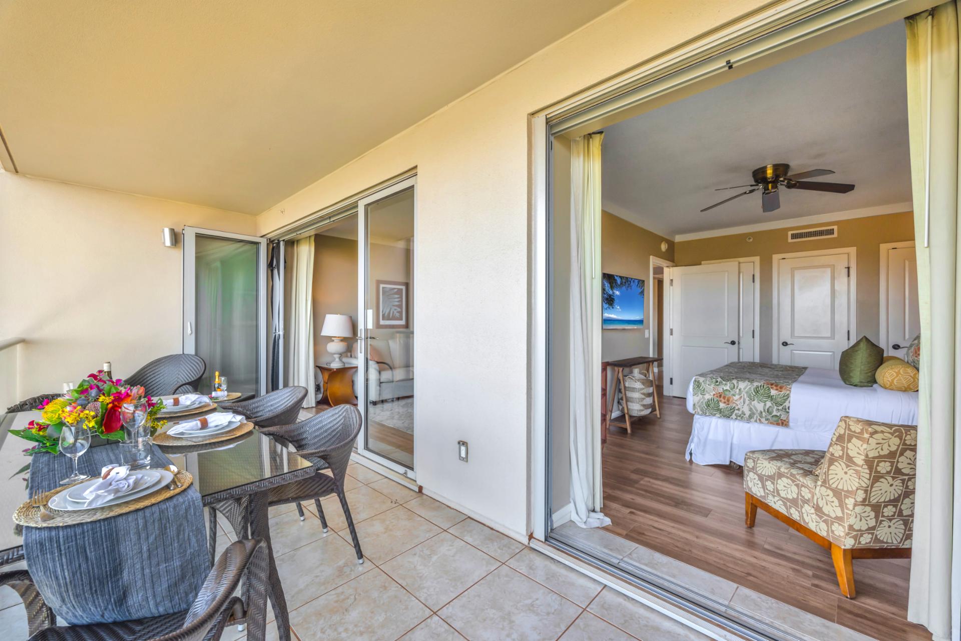 Open air living with front row seats to island beauty