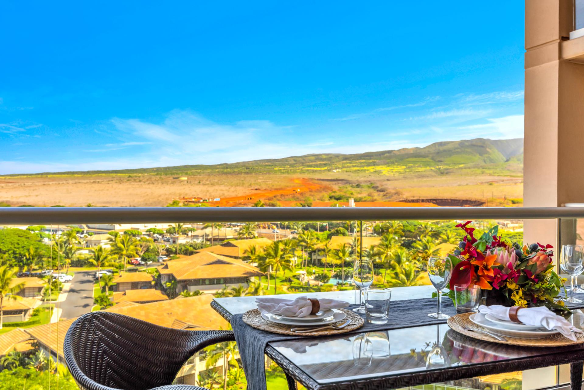 Enjoy golden hour with panoramic views from your seat