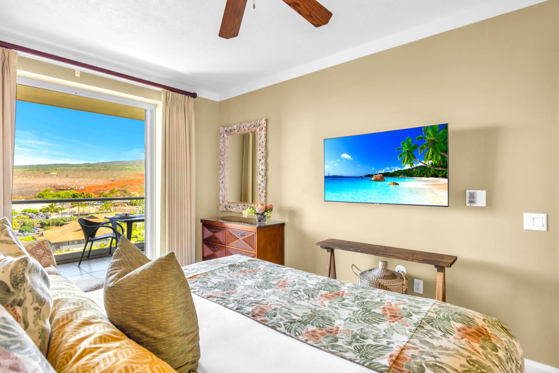 A serene bedroom designed for rest and relaxation