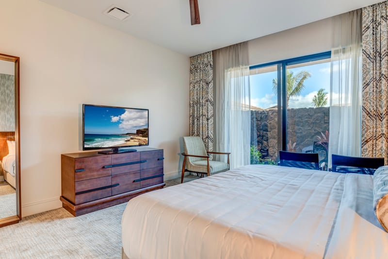 Comfort meet style in this master bedroom