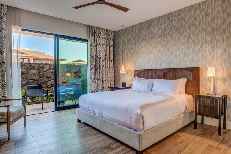 Wake up to fresh island air and blue skies