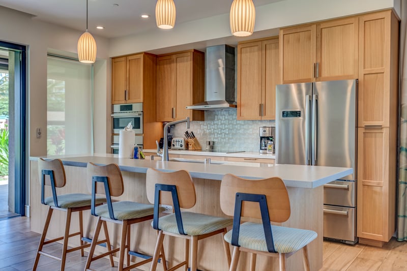 Fully equipped and spacious, ready for your vacation feasts
