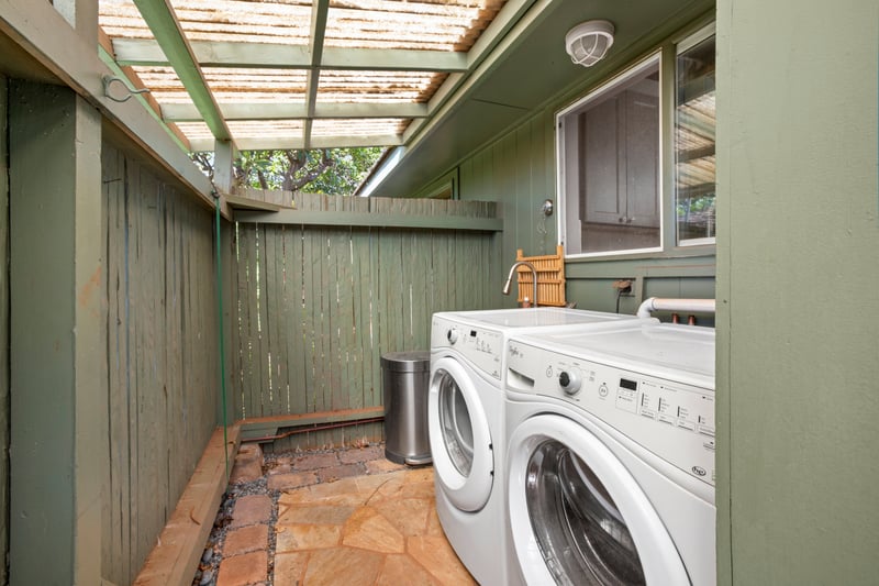 This isn’t just a washer and dryer. It’s a passport to clean jeans, crisp tees, and carefree vacation vibes