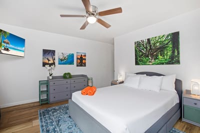 Soothing tones, lush views — sleep like you’ve never slept before.