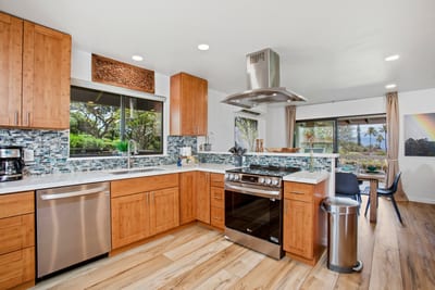 Well-equipped and beautifully designed for culinary creativity.