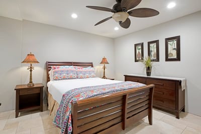 Feel at home the moment you step in. This bedroom is a cozy cocoon.