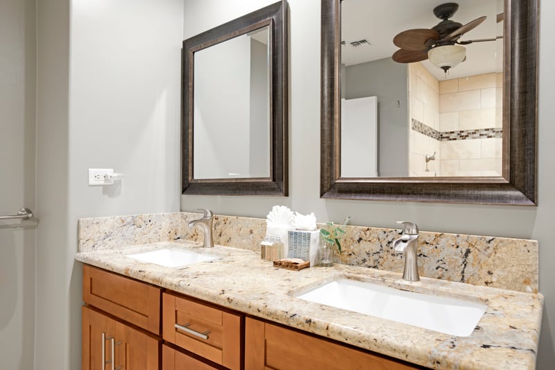     A mix of textures and finishes brings both style and warmth.