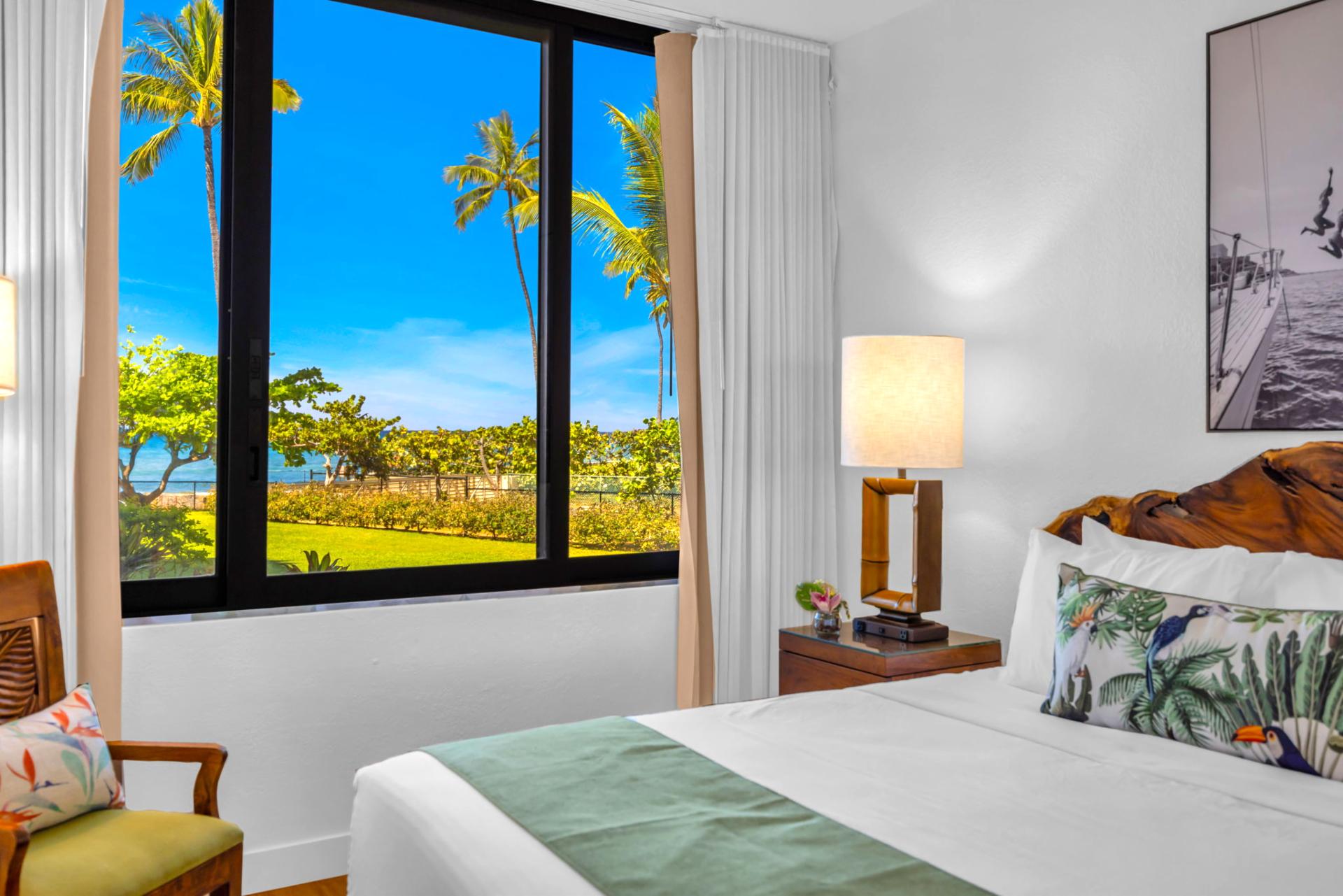 Wake up to ocean views and breezes