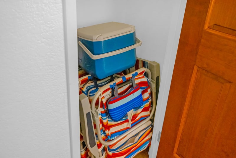 Beach essentials are included with every stay, so trips to the beach are a breeze