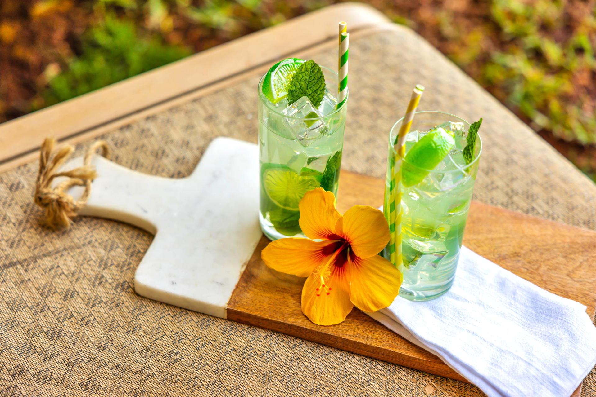 Unwind on your lanai with a refreshing tropical drink