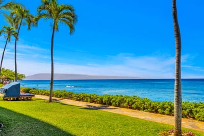 Stunning panoramic ocean views framed by swaying palms set the tone for your Hawaiian paradise KS-104