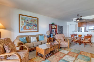 Breezy pages, ocean rays—this reading nook with a view was made for lazy island afternoons