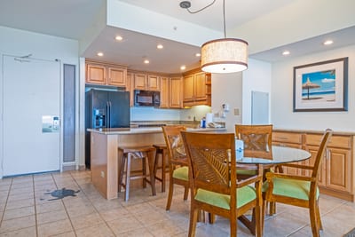Share laughter, fresh meals, and island memories at the table.