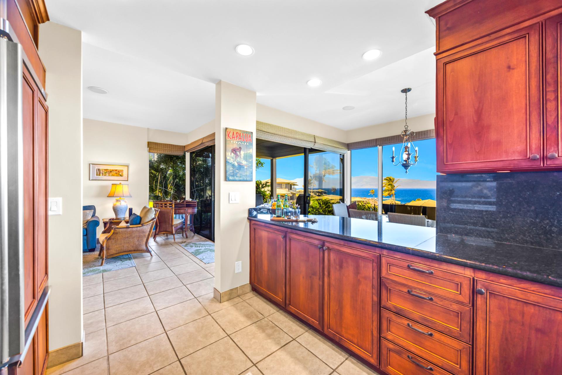 Open kitchen layout made for gathering and connection