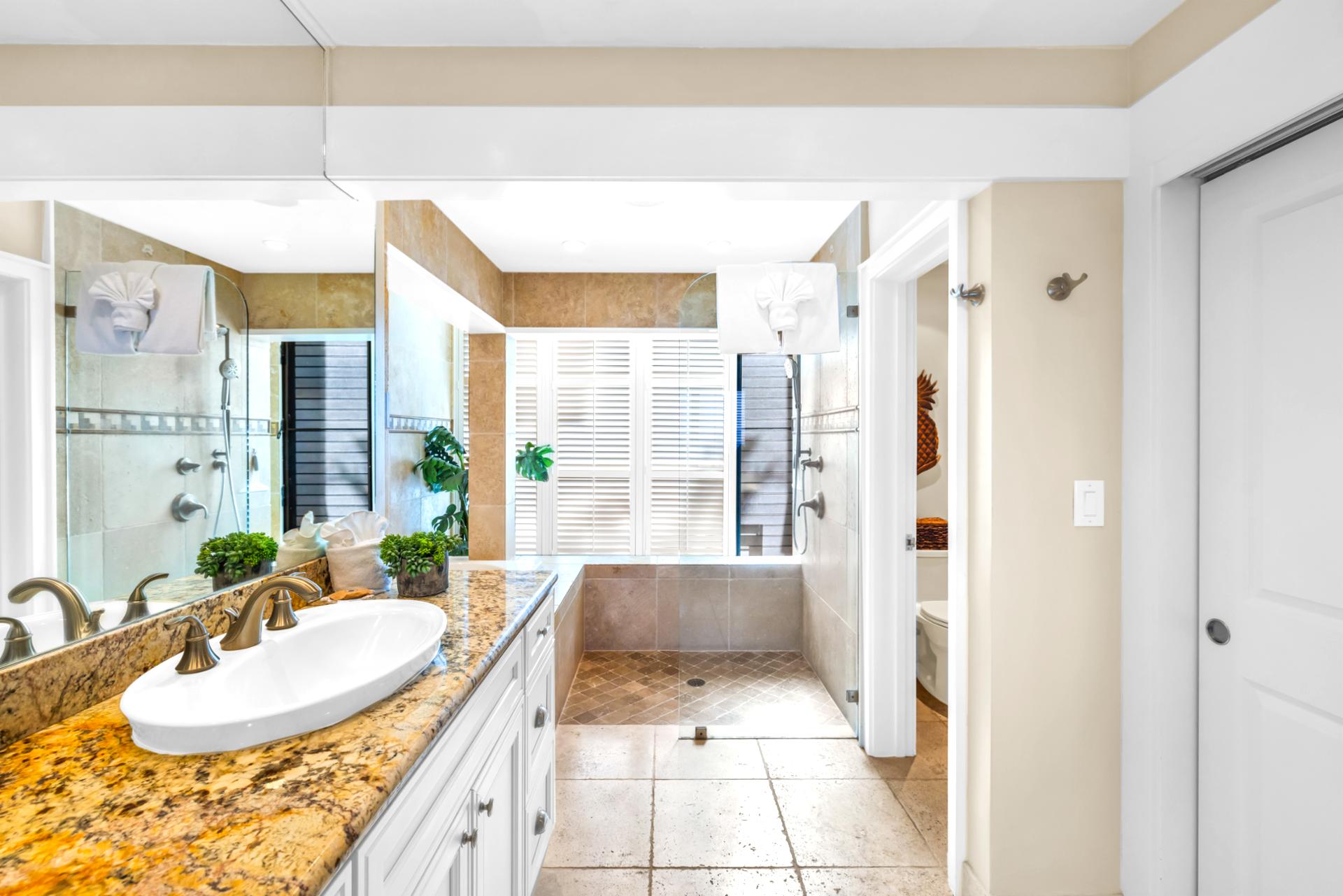 A thoughtfully designed bathroom for comfort and ease